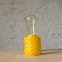 GEOMETRIC TABLE LAMP - Yellow