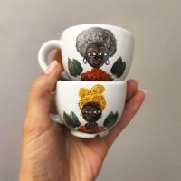 COFFEE CUPS - AFRICAN