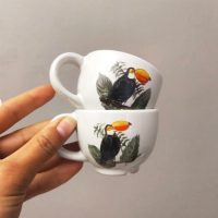 COFFEE CUPS - TOUCAN