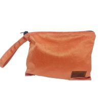Velvet Series Clutch Bags - Pumpkin