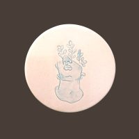 Ceramic Coasters / Ancient - Blue