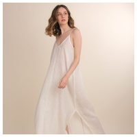 Amara Beach Dress - White